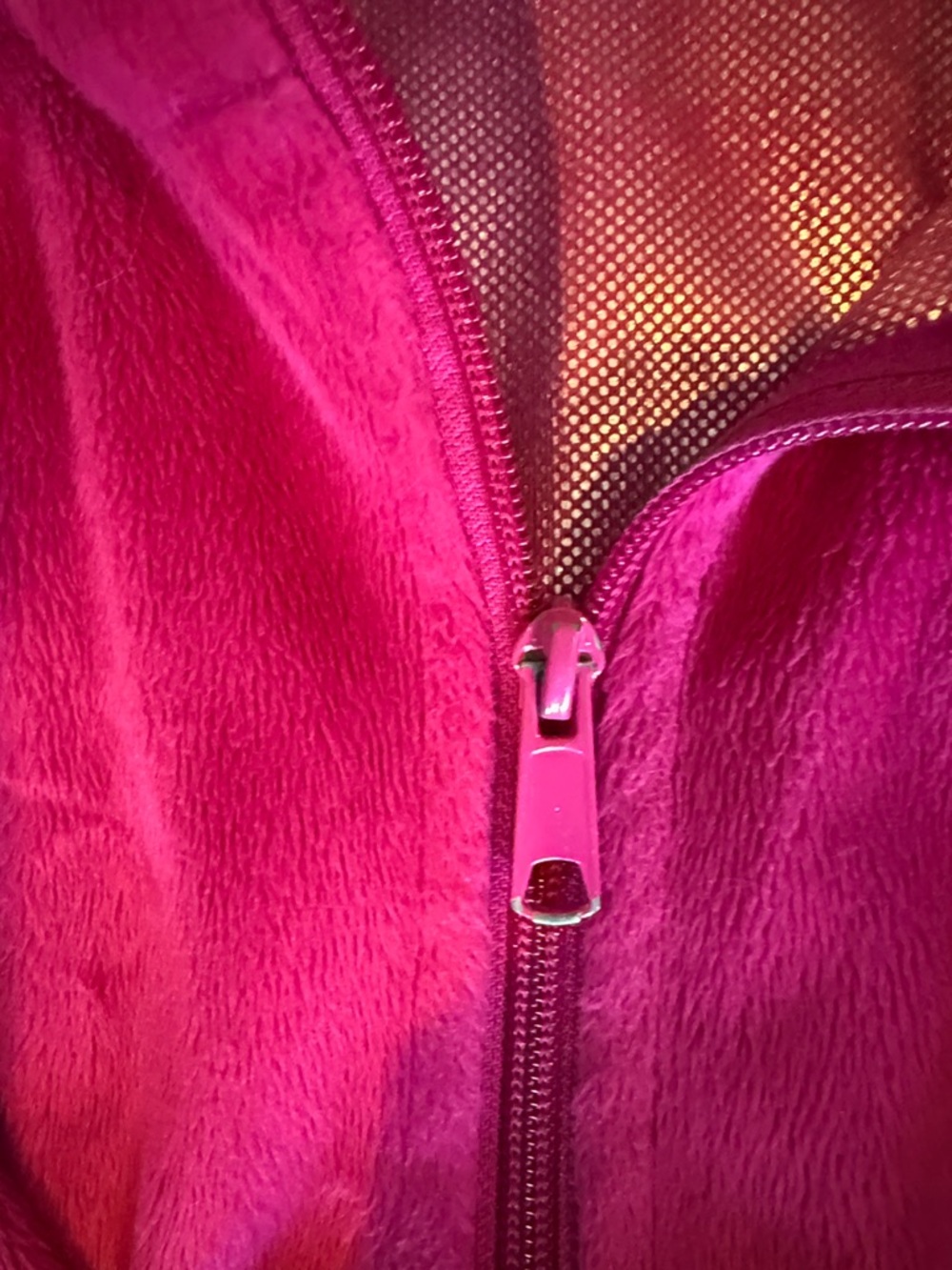 Columbia Women's Bright Magenta Full-Zip Fleece Jacket - Picture 3 of 6